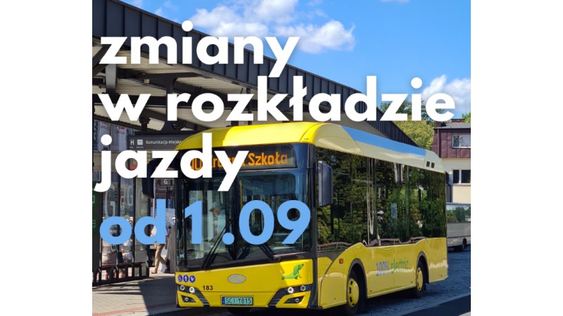 autobus miejski na dworcu w Cieszynie